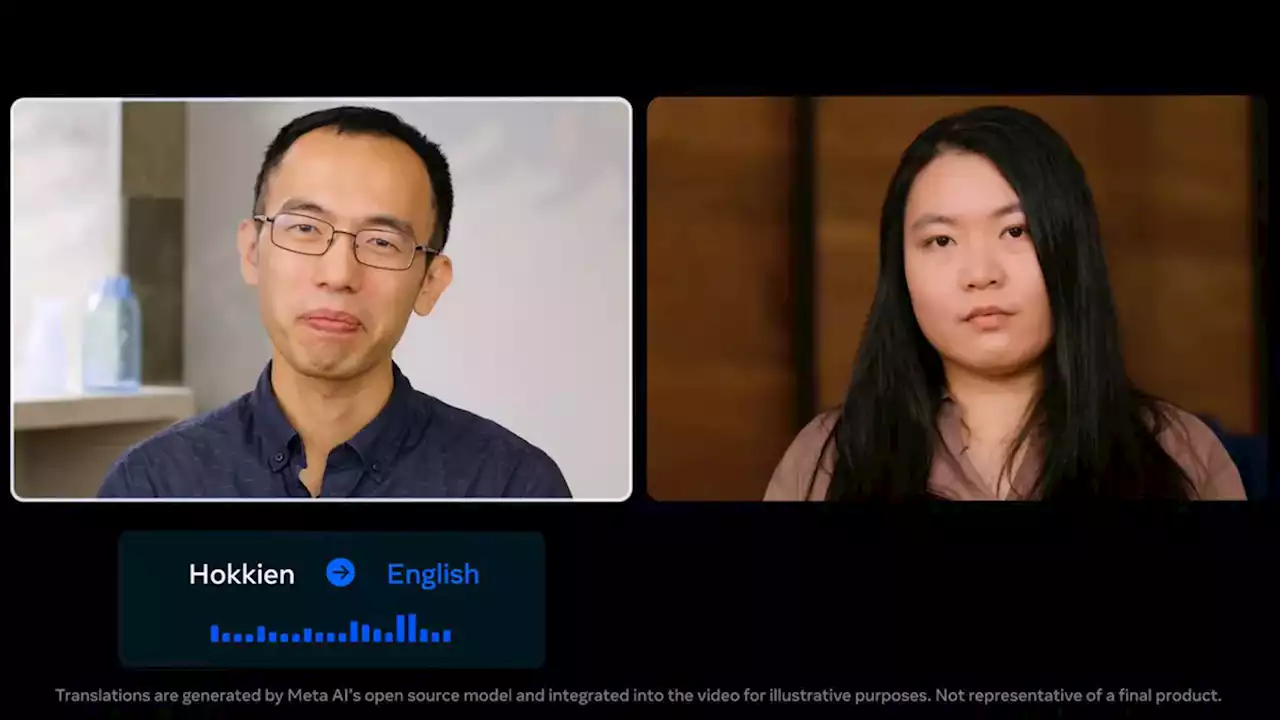 Meta Says Its Universal Speech Translator Is Able To Translate Hokkien In Real-Time