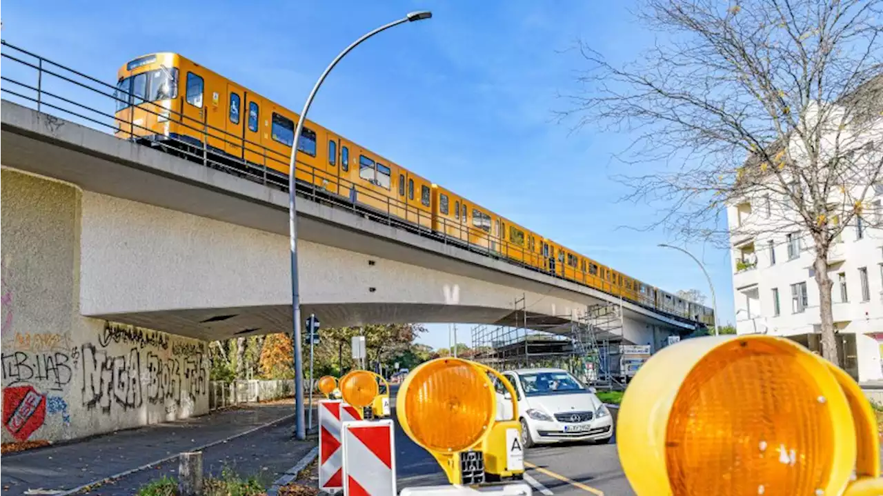 U6-Bauarbeiten in Tegel: Bis Frühjahr 2025 kein U-Bahn-Verkehr