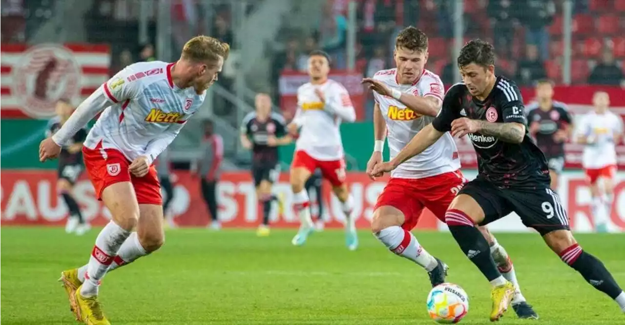 Souveräner Sieg: Düsseldorf kegelt den Jahn aus dem DFB-Pokal