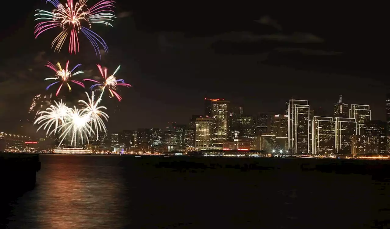 East Bay, S.F. surprised by Treasure Island fireworks display