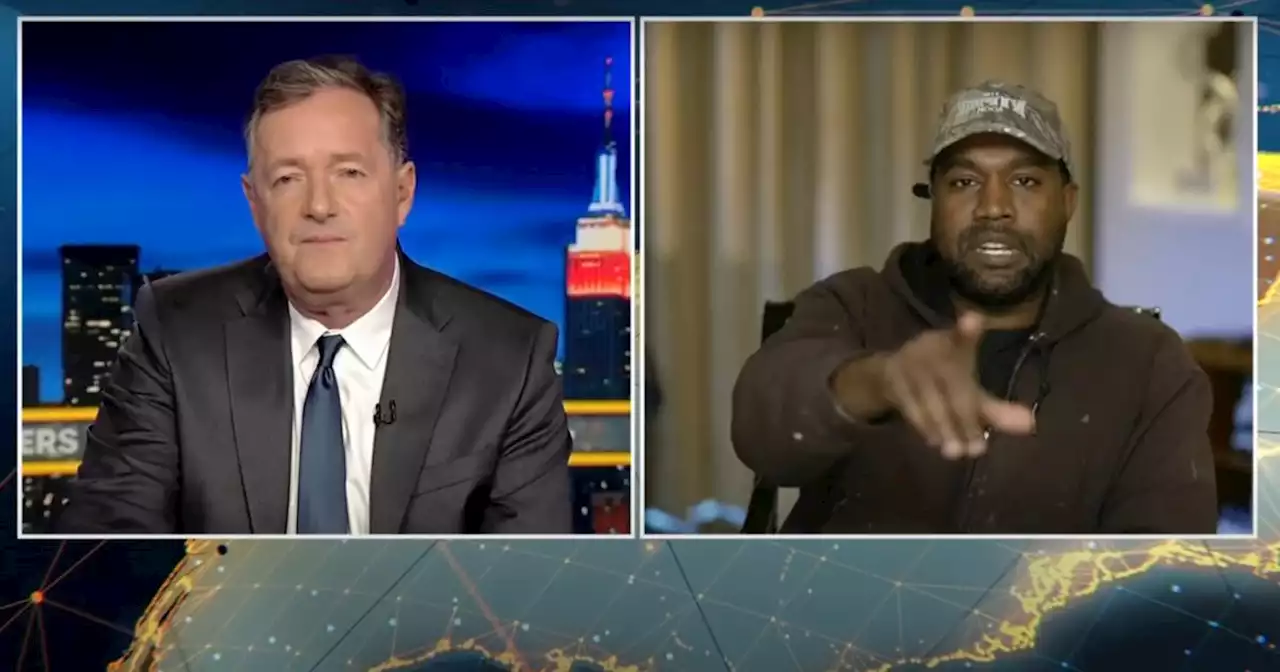 Kanye West brands Piers Morgan a 'Karen' in interview over anti-Semitic comments