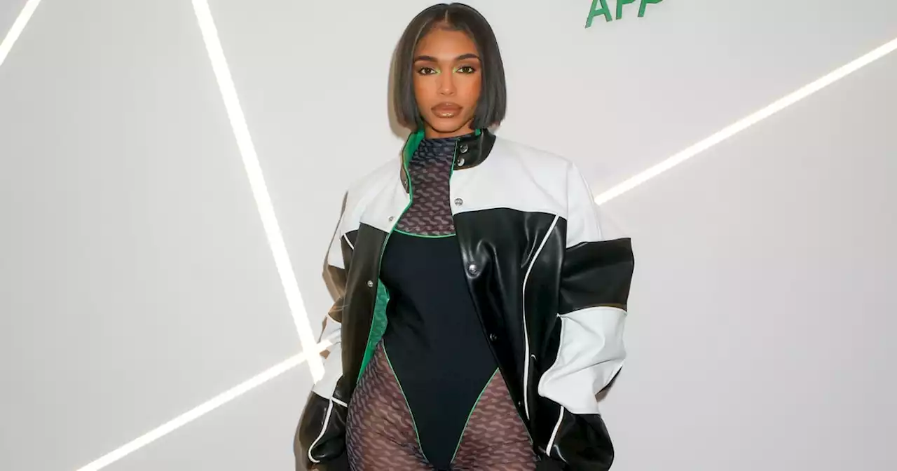 Lori Harvey Turns Heads in a Sheer Illusion Catsuit and Stiletto Heels