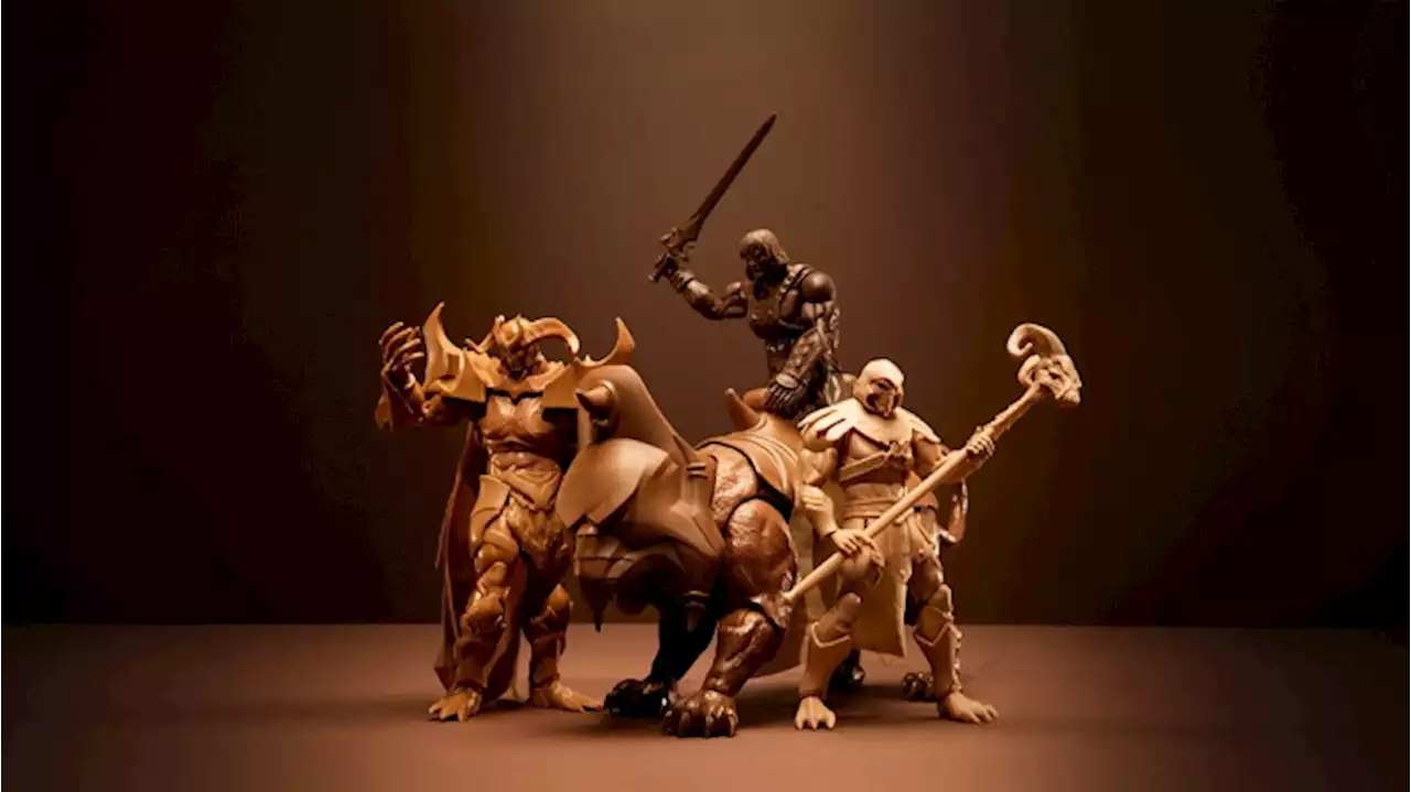 Virgil Abloh Designed a ‘Masters of the Universe’ Toy Line—Complete With a Monochrome He-Man