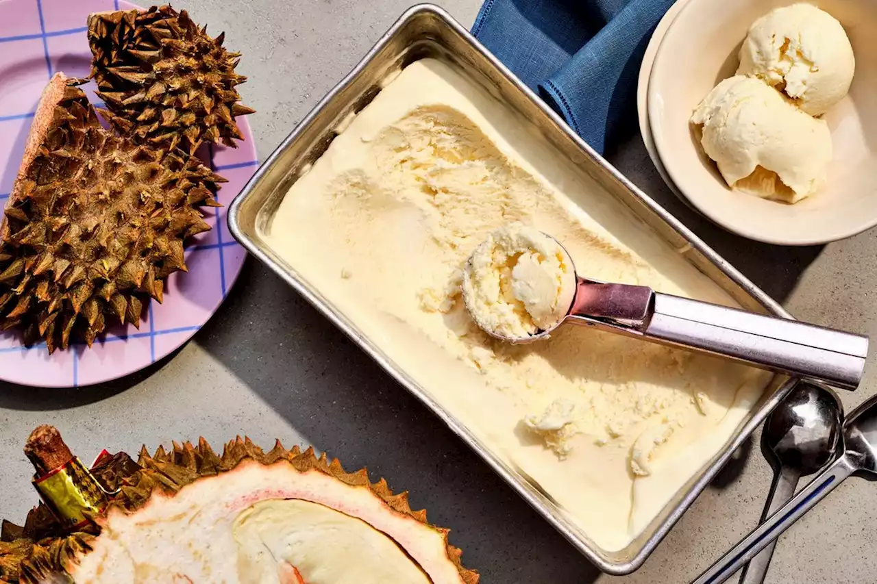 Creamy, Smelly Durian Takes Center Stage in This No-Churn Ice Cream