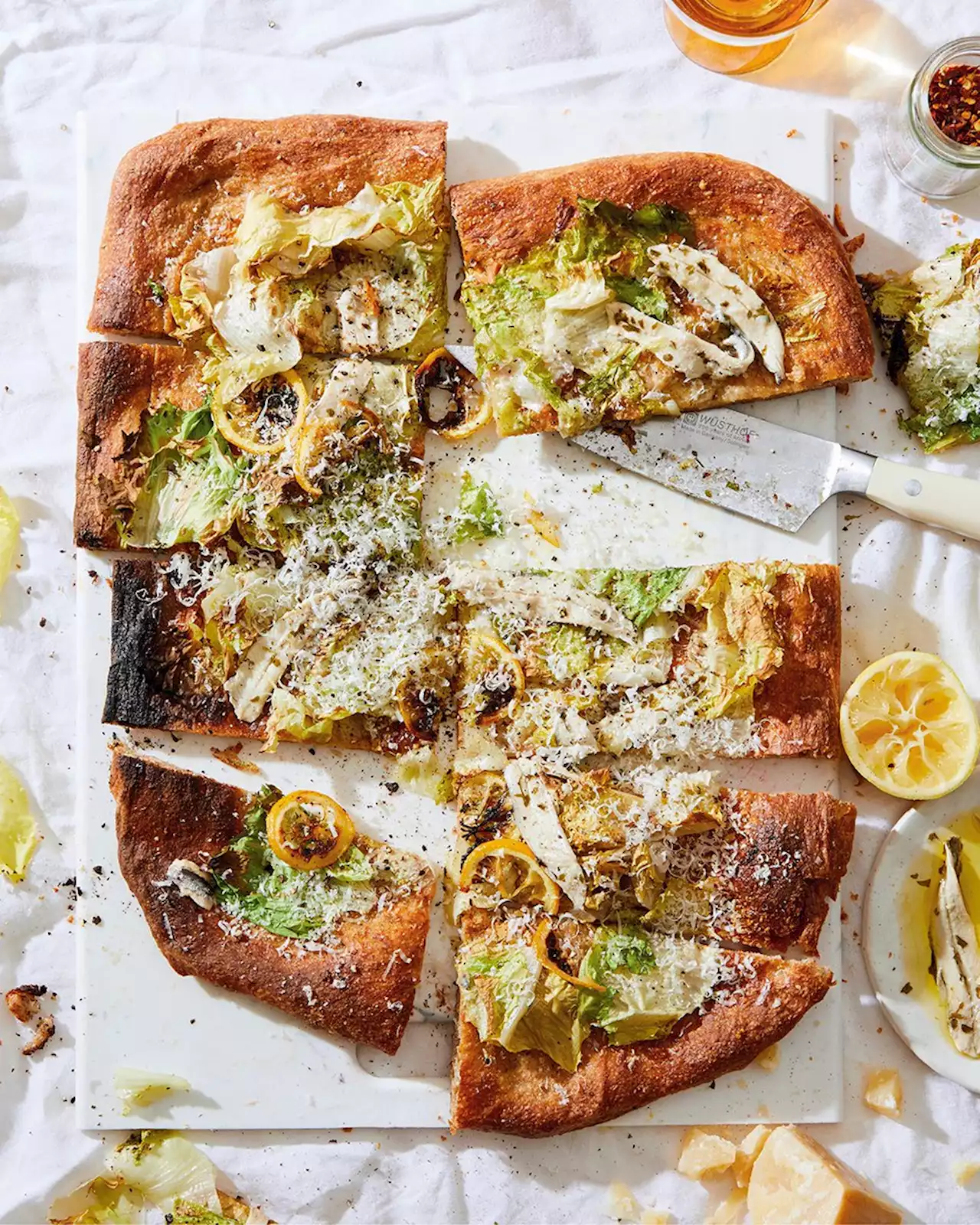 Is Caesar Salad Pizza the Ultimate Hybrid Dish?