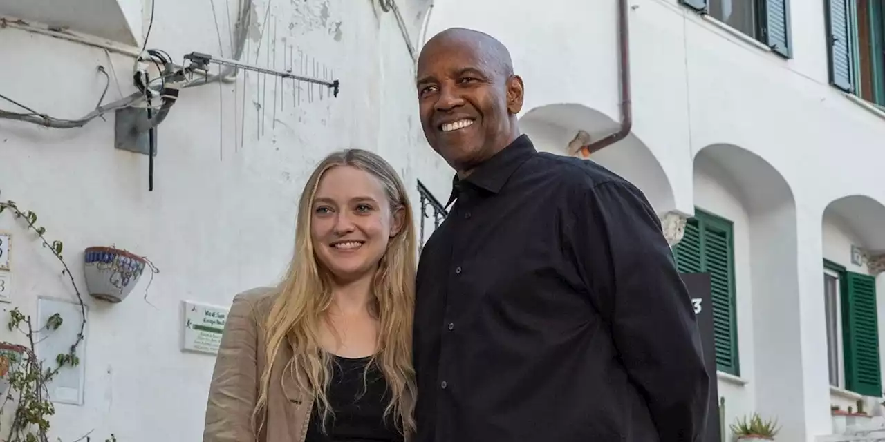 The Equalizer 3 BTS Photos Reunite Denzel Washington & Dakota Fanning