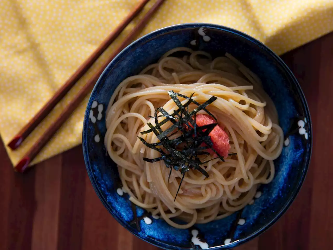 Japanese Mentaiko Spaghetti (Pasta With Spicy Cod Roe and Butter Sauce) Recipe