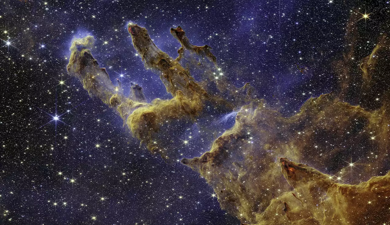 Nasa reveals never before seen look at mind-blowing 'Pillars of Creation'