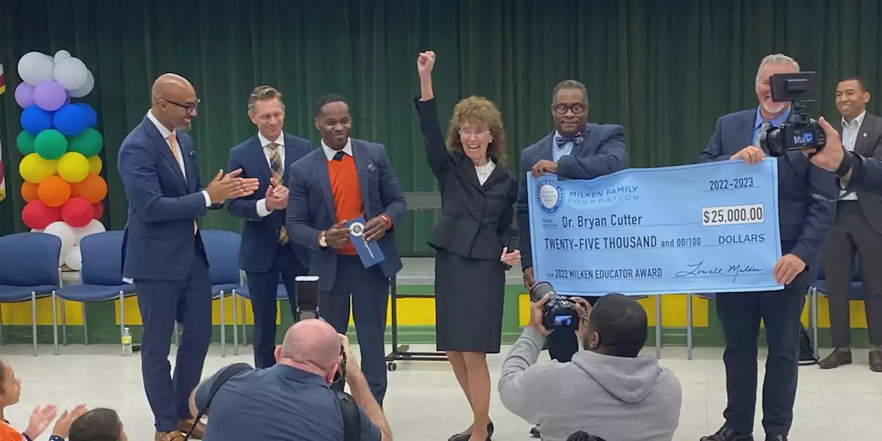 Montgomery principal awarded $25K Milken Educator Award