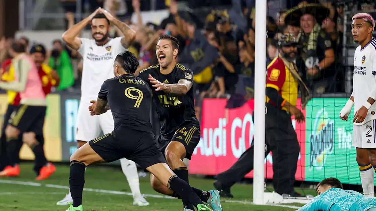 MLS playoffs: LAFC scores in stoppage time to beat rival LA Galaxy, advance to Western final