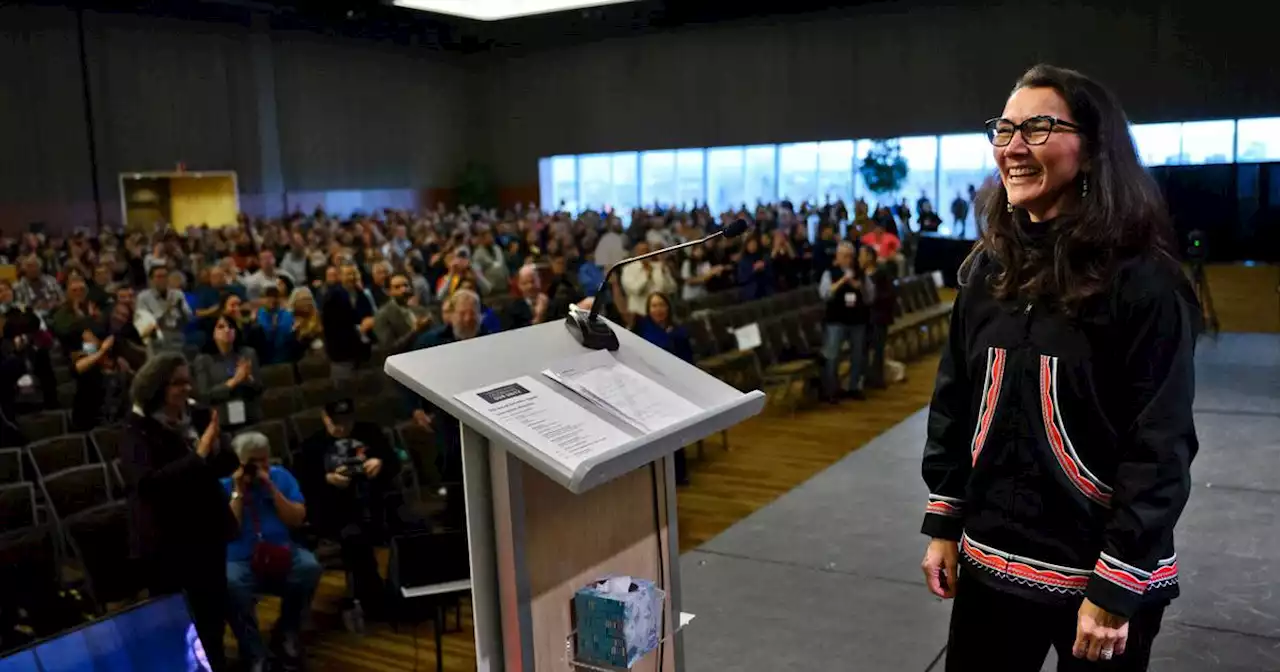 At first in-person AFN convention since COVID, Rep. Mary Peltola takes center stage