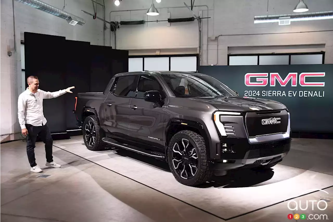 2025 GMC Sierra EV is presented - yes, 2025 | Car News | Auto123