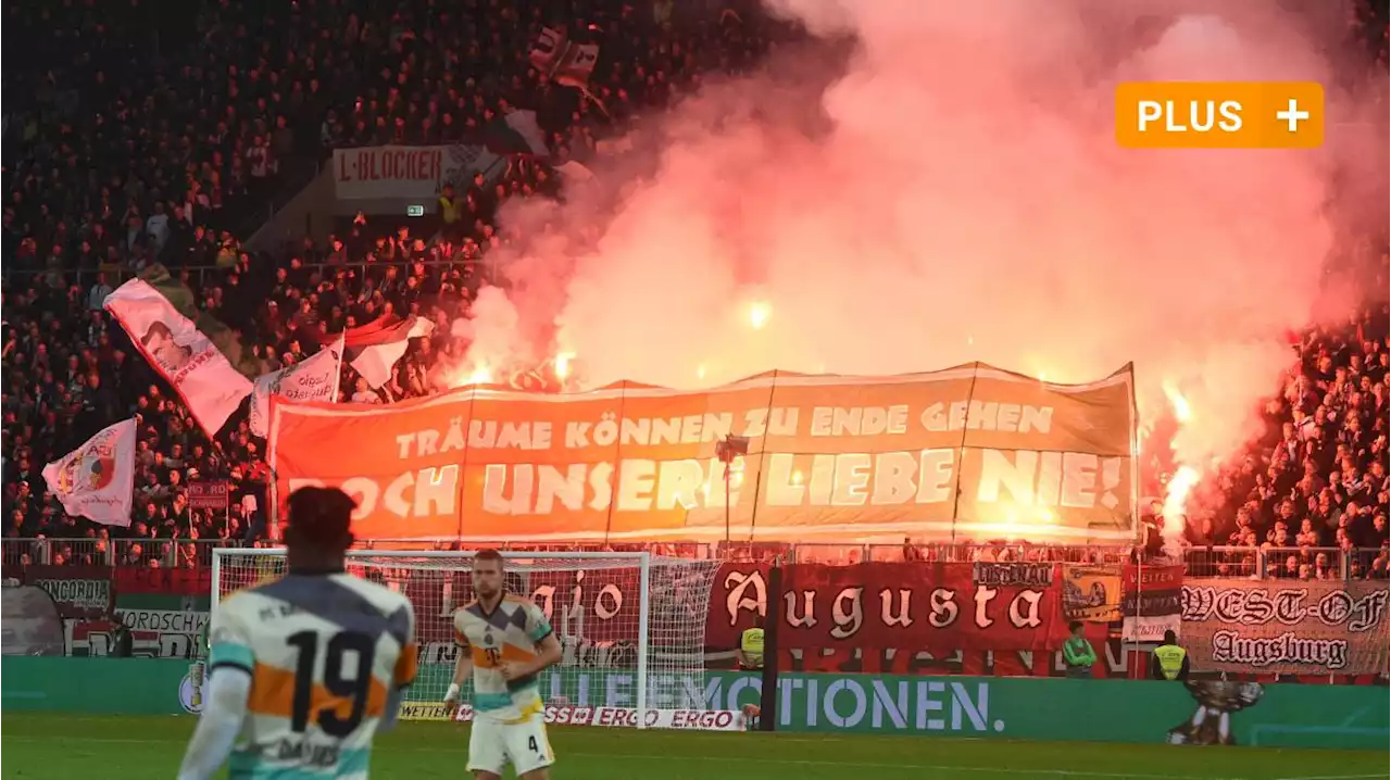 FCA-Fans feiern im DFB-Pokal mit Pyro: Das wird teuer für den Verein