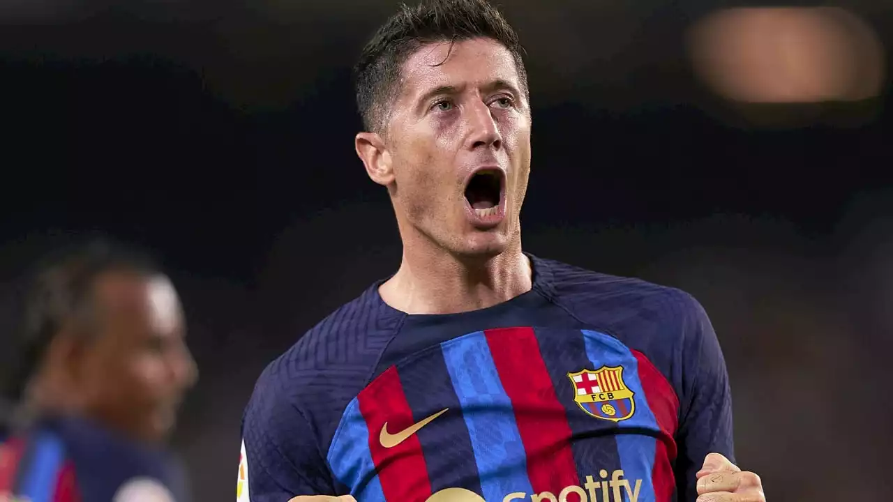 Robert Lewandowski: Tor Show bei Sieg vom FC Barcelona