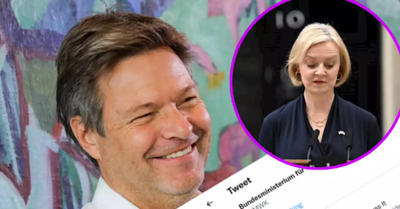 German Ministry Social Media Account Mocks Resignation of Liz Truss