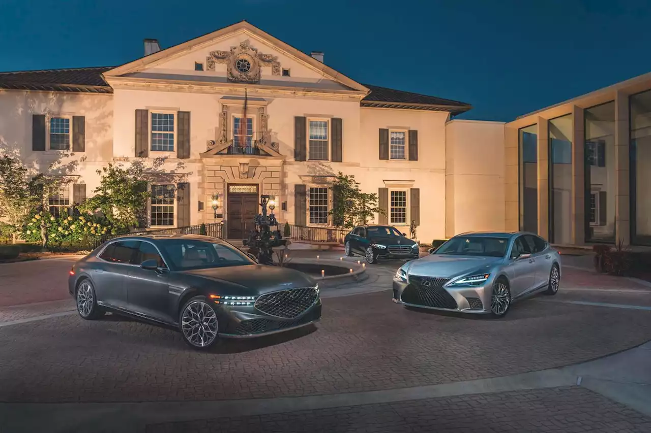 Luxury-Sedan Showdown: 2023 Genesis G90 vs. 2022 Lexus LS500 vs. 2022 Mercedes-Benz S500