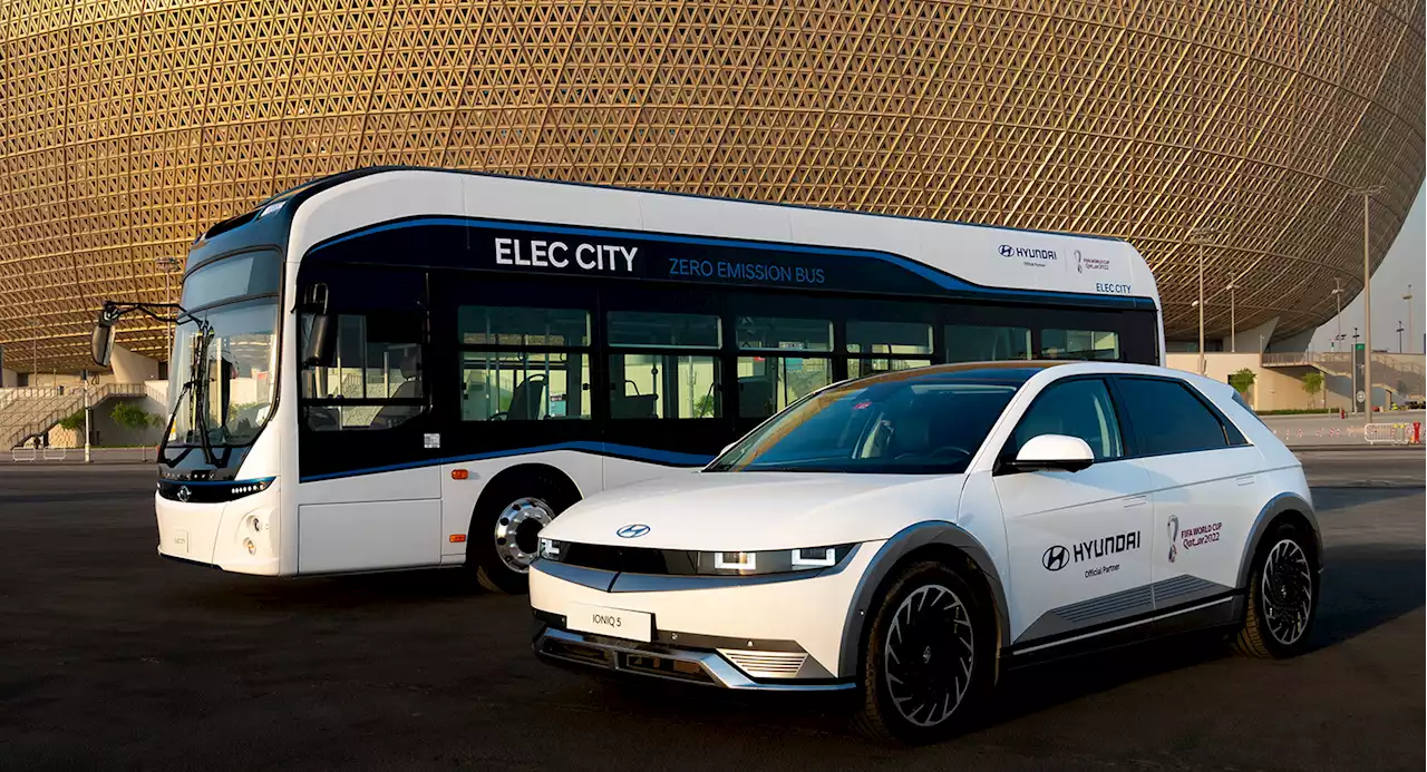 Hyundai Aims To Make 50% Of The Official Vehicles At The 2022 FIFA World Cup Electrified | Carscoops