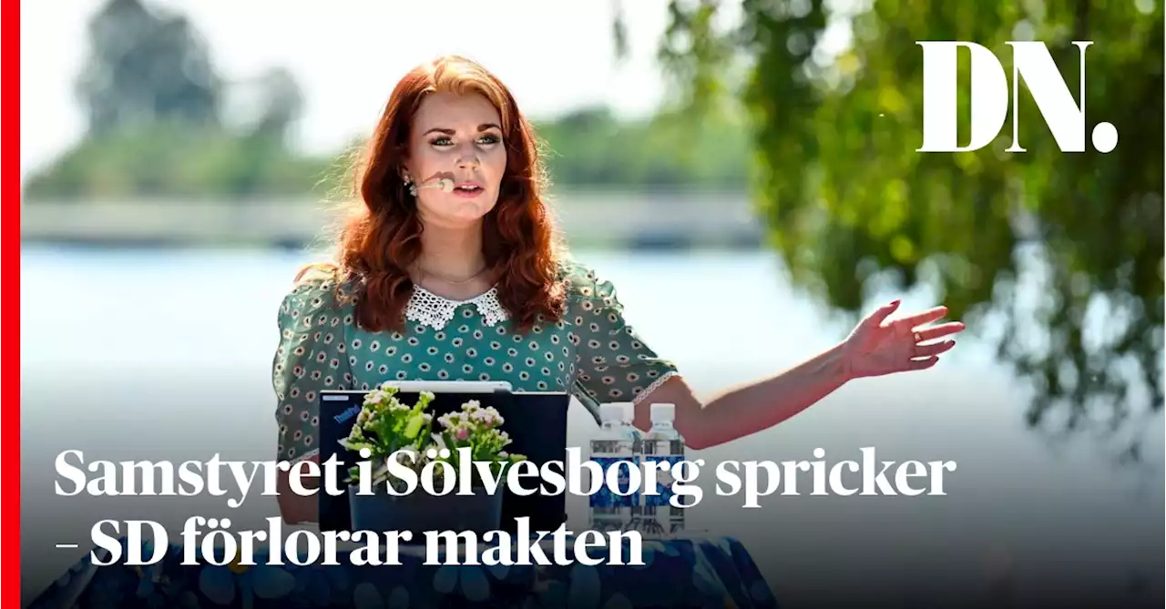 Samstyret i Sölvesborg spricker – SD förlorar makten