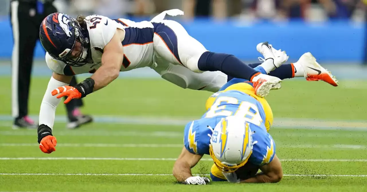 Broncos' Alex Singleton explains love for tackling after 21 stops vs Chargers