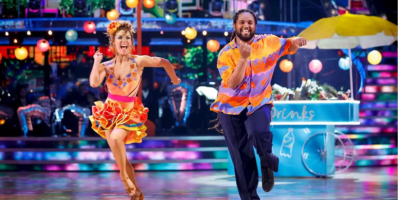 Strictly's Hamza Yassin admits he almost dropped partner during daring lift