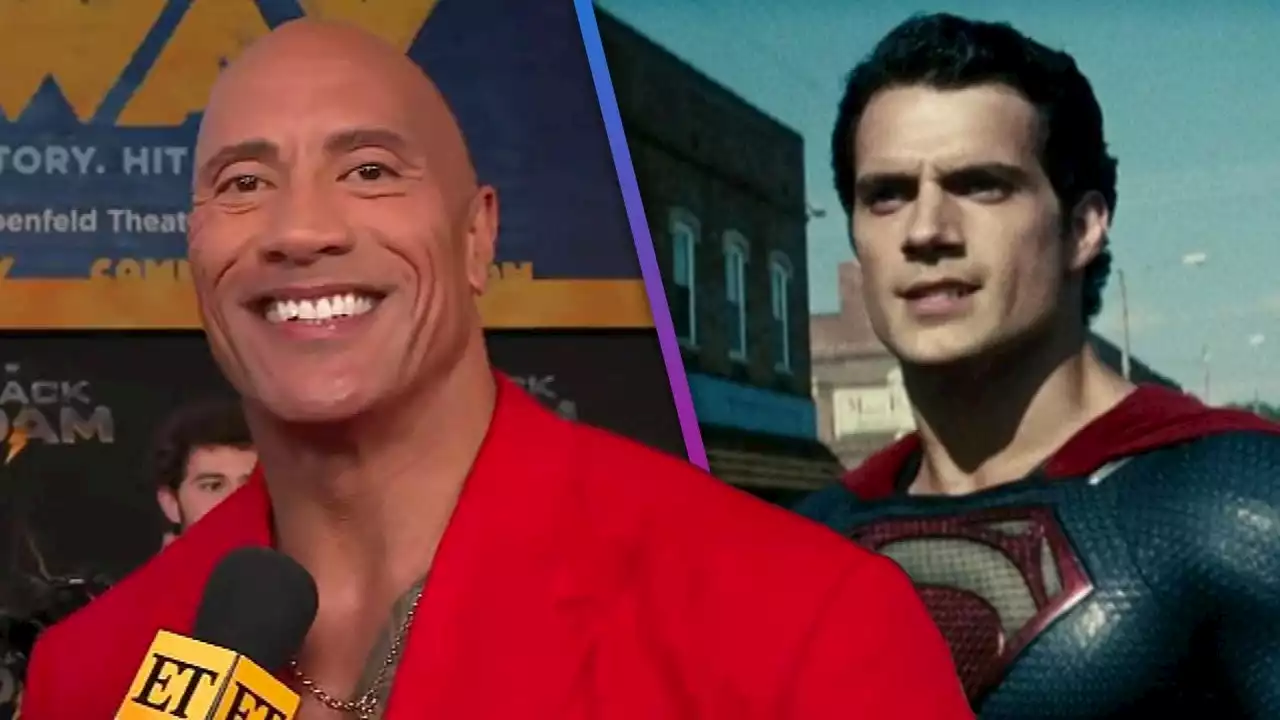 'Black Adam': Dwayne Johnson Talks Henry Cavill's Return (Exclusive)