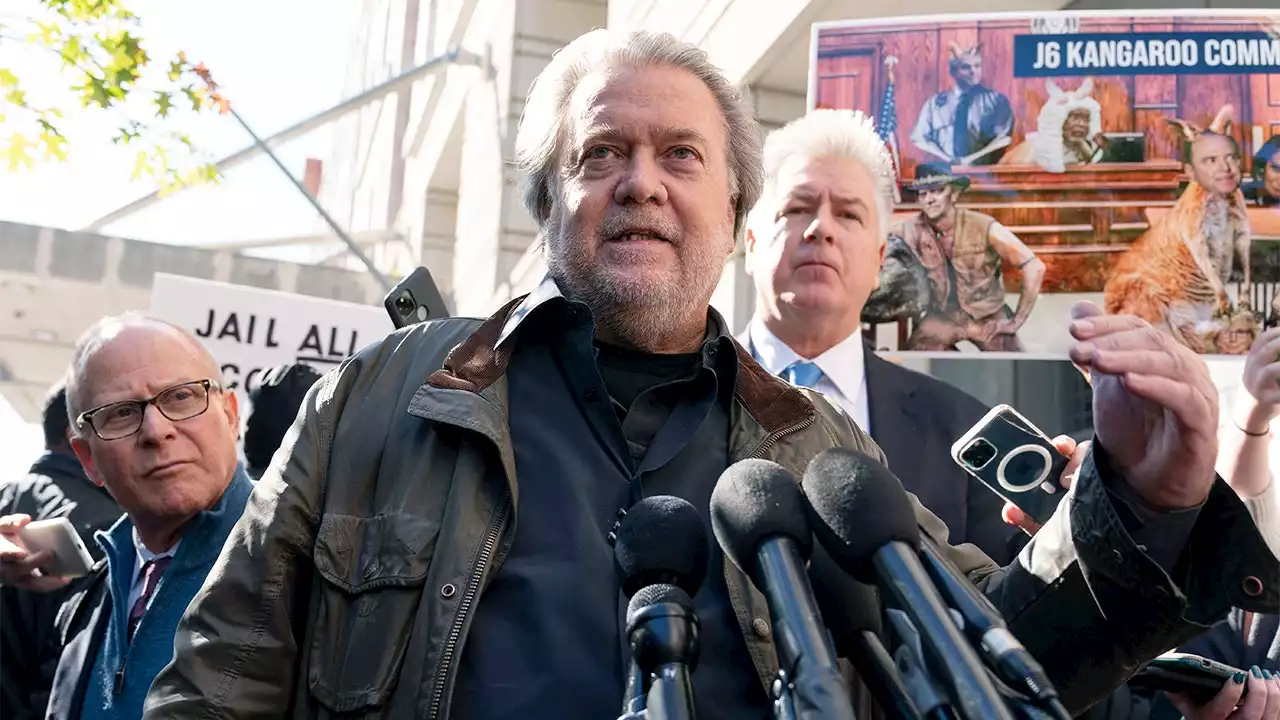 Steve Bannon sentenced to 4 months in prison for contempt of Congress