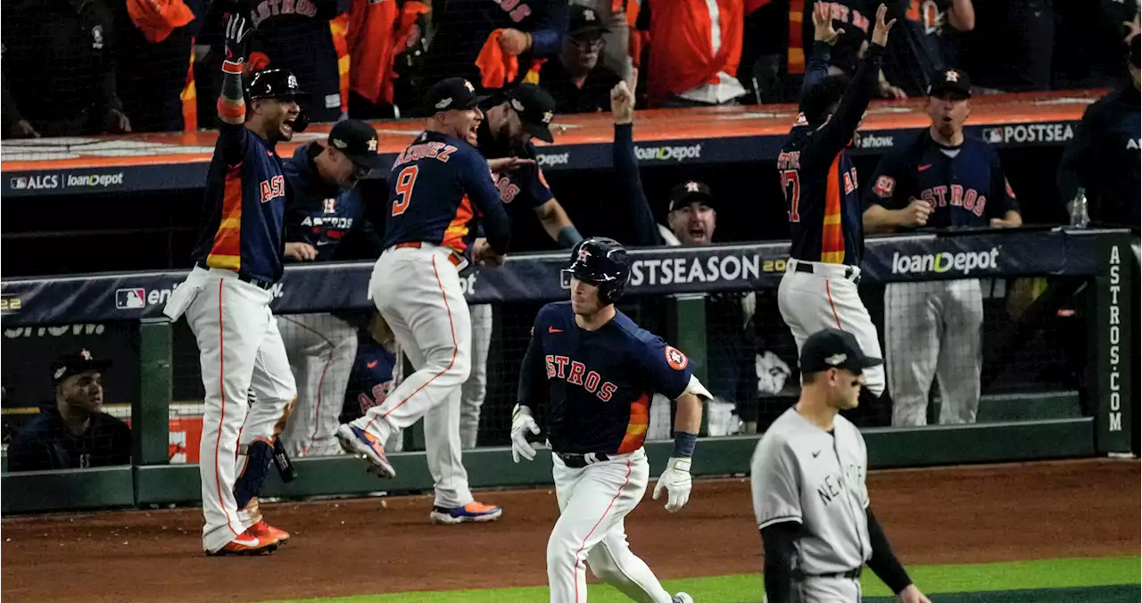 Astros take ALCS Game 2 against Yankees