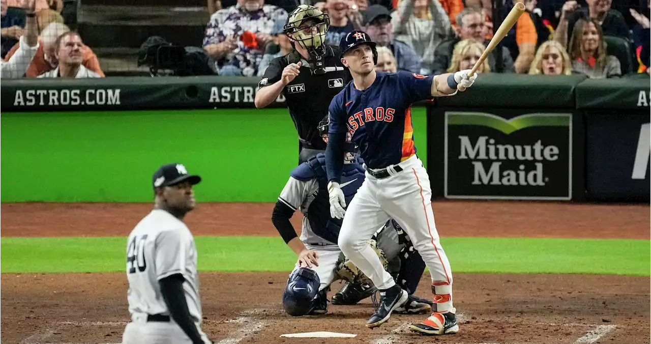 ‘Gym rat’ Alex Bregman slugs Astros’ lone runs in ALCS Game 2 win