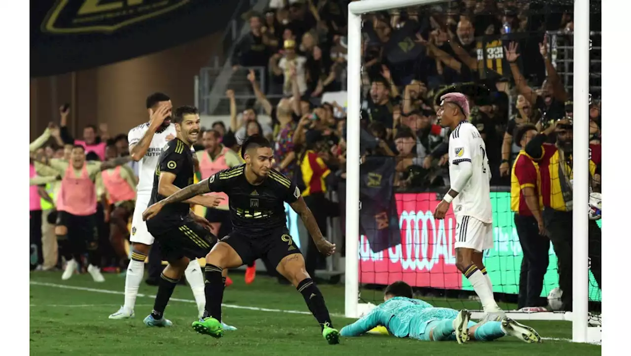 Cristian Arango boots LAFC past Galaxy, into Western Conference final