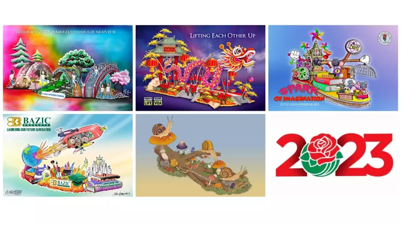 Here’s a sneak peak at some 2023 Rose Parade float concepts