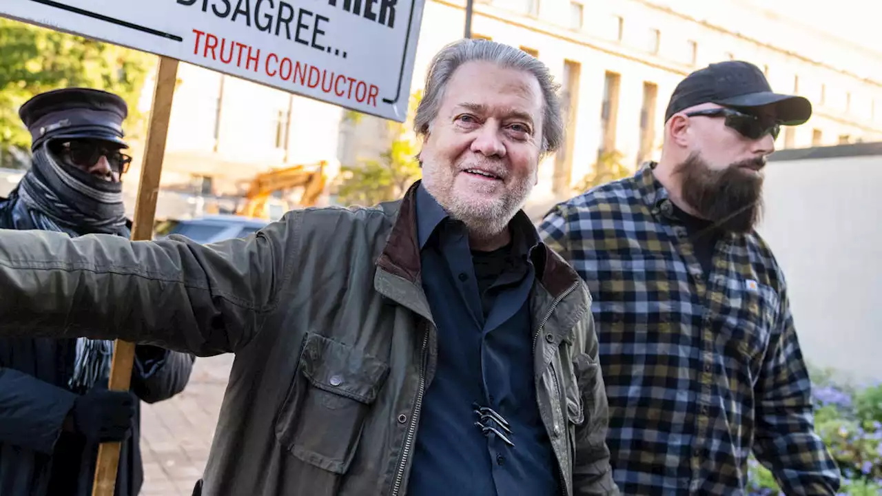 Ex-Trump adviser Steve Bannon sentenced to four months for refusing to testify over Capitol siege