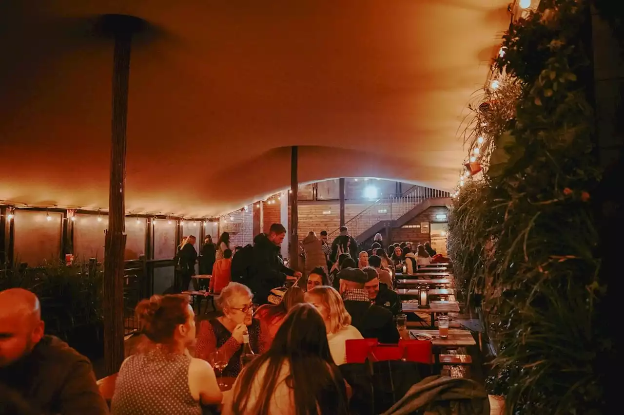 First look as Leeds bar opens new winter terrace with fire pits, Bratwurst and burgers