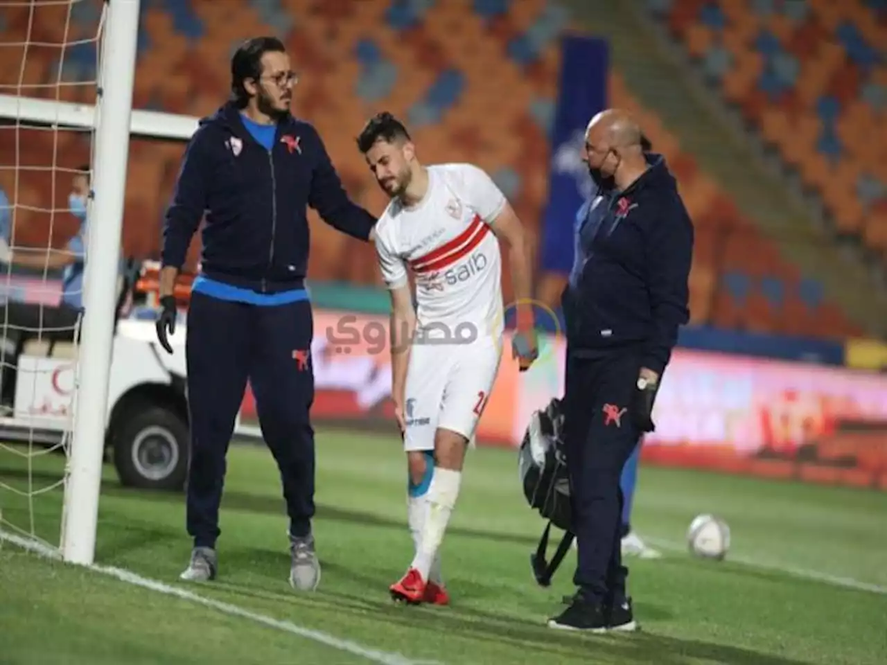 رسميًا.. الزمالك يُعلن طبيعة إصابة الونش ومدة غيابه عن الملاعب