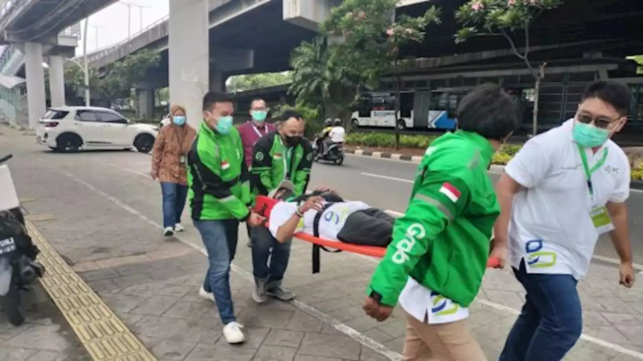 Puluhan Pengemudi Ojol Ikuti Pelatihan Dasar Pertolongan Pertama di RS Pertamina Jaya