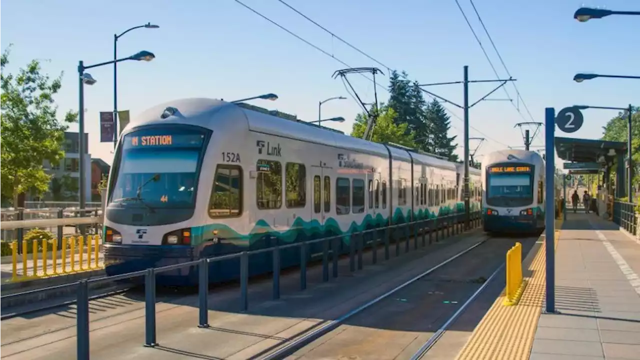 Light rail closed between Rainier Beach, Tukwila starting Saturday