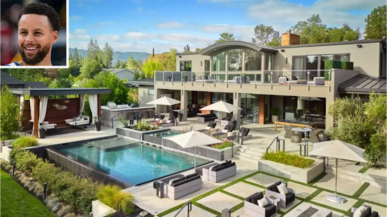 NBA Star Stephen Curry’s Former Bay Area Mansion Just Hit the Market for $9 Million