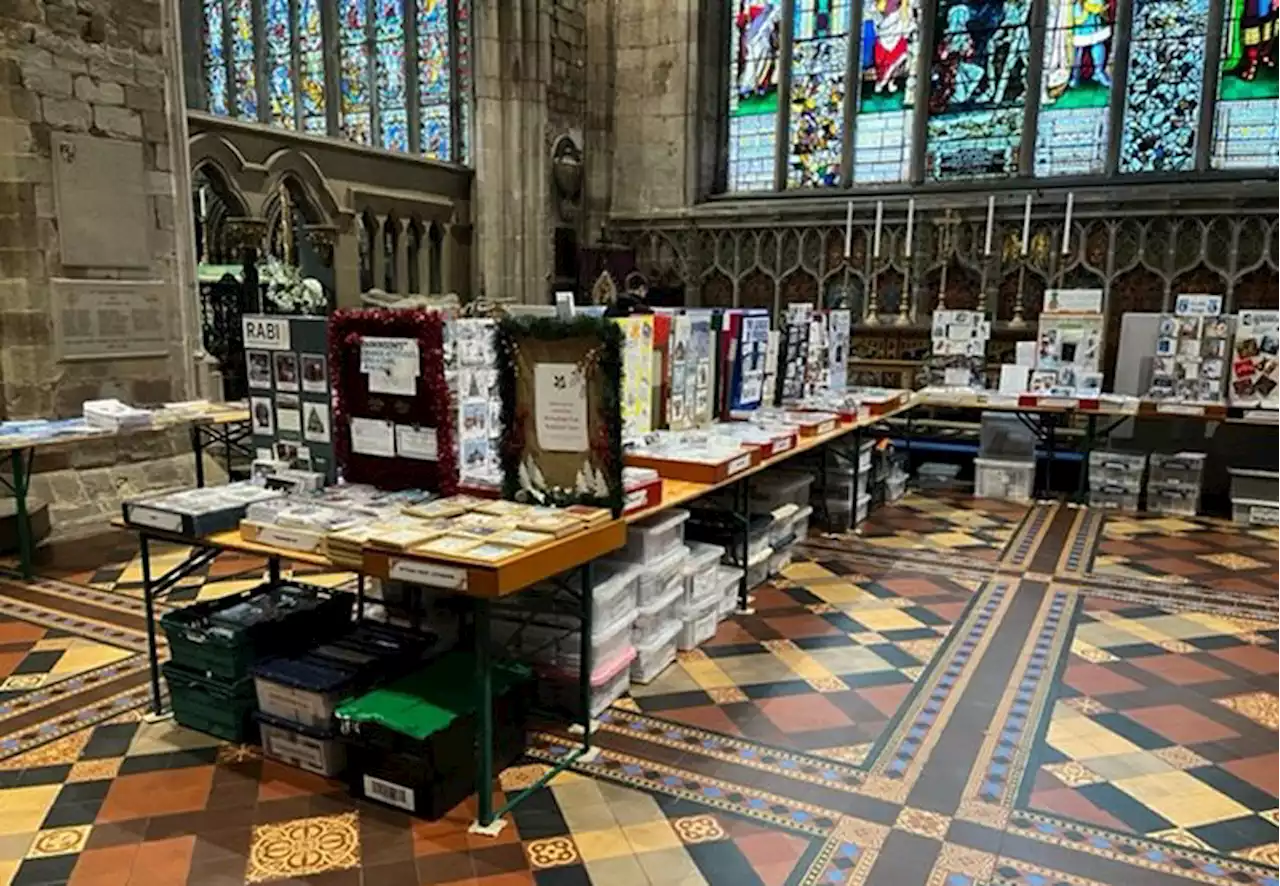 Shrewsbury Charity Christmas Card Shop opens for 55th year