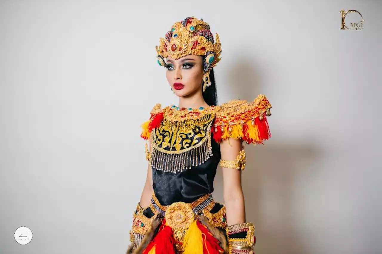 Inggi Kendran Cerita Proses Pembuatan National Costume Andina Julie di MGI 2022