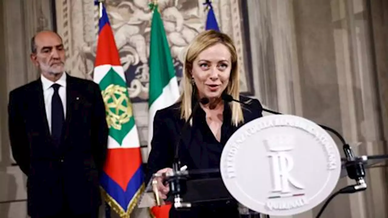 Far-right, Eurosceptic leader Meloni becomes Italy's first woman PM