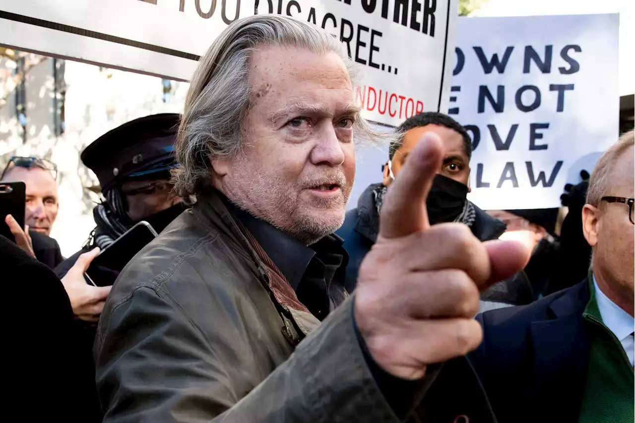 Steve Bannon dømt til fire måneder i fengsel