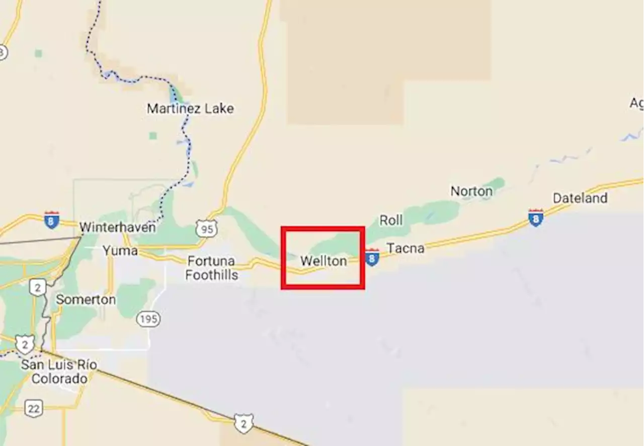 Plan for lane restrictions on Interstate 8 in Wellton beginning Oct. 24