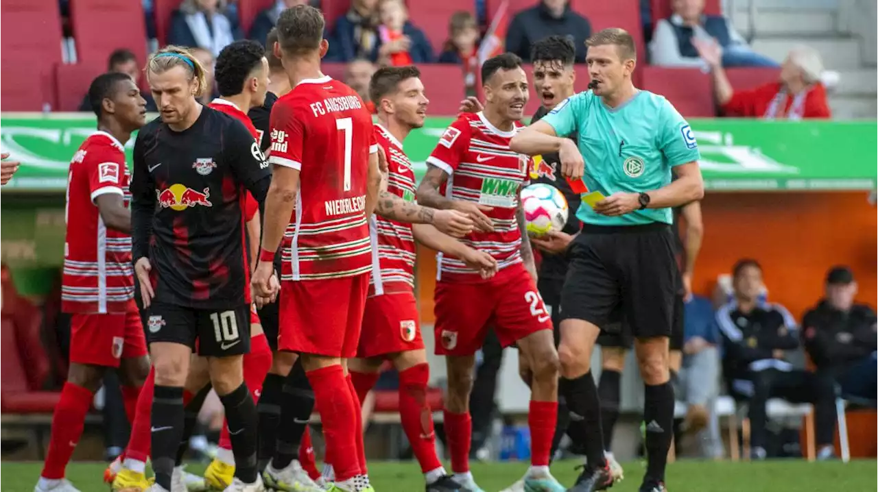 Dem FCA geht am Ende gegen RB Leipzig die Energie aus