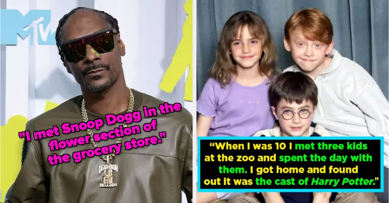 29 Wild Celebrity Encounter Stories From 'Normal' People Who Didn't Even Realize They Were Famous