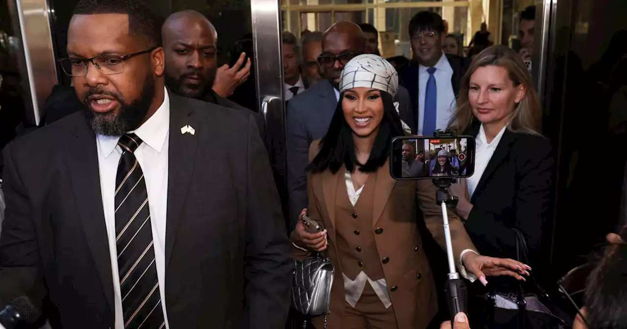 Cardi B wins California jury trial in art copyright infringement case