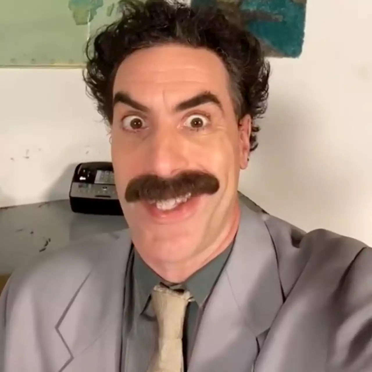 Watch Borat Wish Kim Kardashian a Happy Birthday as She Celebrates Her 42nd - E! Online