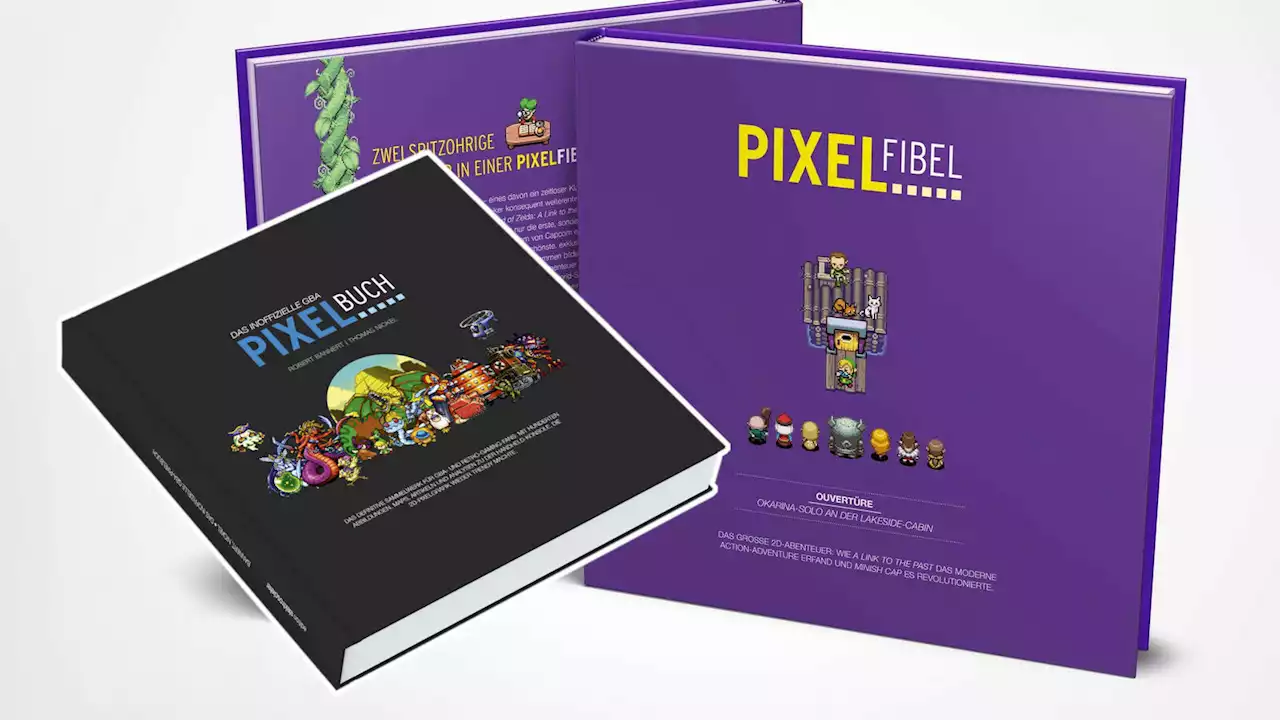 GBA-Pixelbuch: Vorbestellungen jetzt möglich, Early-Bird-Angebot mit Bonusbuch verfügbar