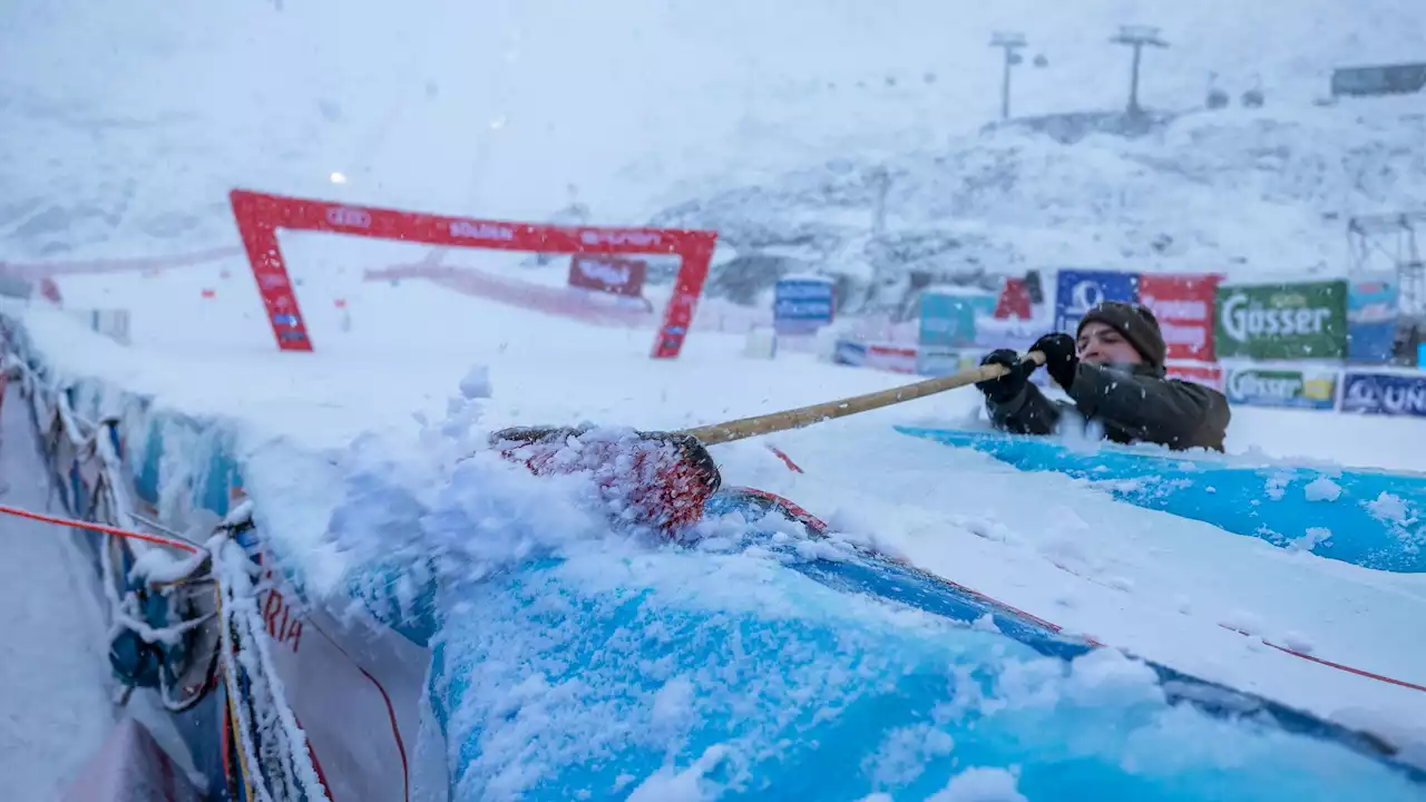 Ski Alpin - Sölden: Riesenslalom der Frauen abgesagt - schlechte Wetterbedingungen am Rettenbachferner