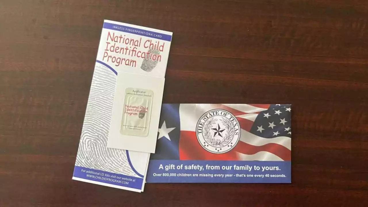 Dallas ISD gives out fingerprint ID kits to identify children in case of emergency