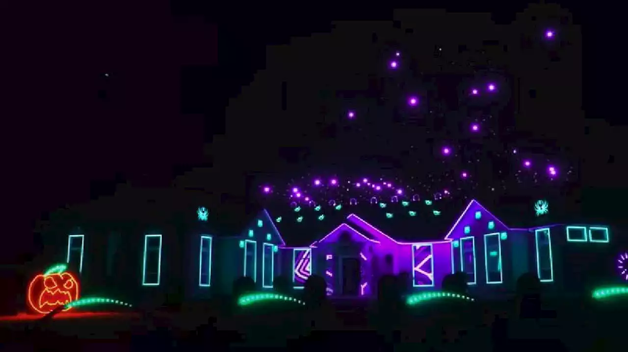 Have You Seen This? 400-foot tall Halloween light and drone show