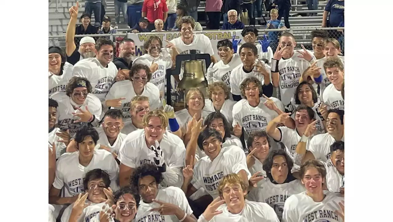 Week 9’s notable performances: West Ranch football wins first Foothill League title